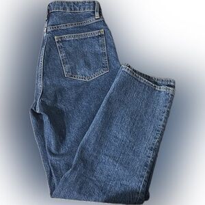 Denim Forum Rowan Super Hi-Rise Straight Ankle Jean